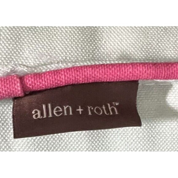 Allen + Roth Porch Pool Deck Seahorse Pair Throw Pillows Aqua 16" x 16" - Picture 3 of 5